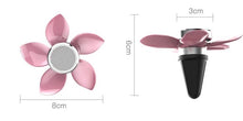 Load image into Gallery viewer, Elegant Fully Functional Air Rotating Aromatherapy Petal Car Vent Clip