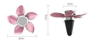 Elegant Fully Functional Air Rotating Aromatherapy Petal Car Vent Clip