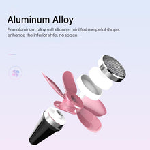 Load image into Gallery viewer, Elegant Fully Functional Air Rotating Aromatherapy Petal Car Vent Clip